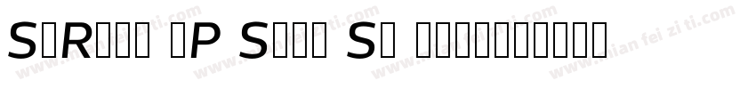 SCREEN GP Sans SC Bold字体转换